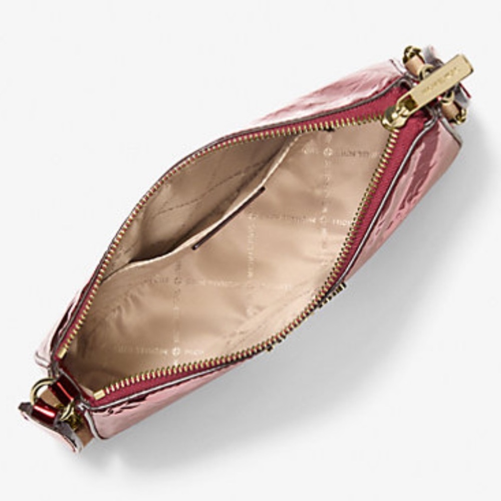 MICHAEL KORS Jet Set Sm Patent Logo Debossed Crossbody Apple Airpods
XBody Tech - Picture 2 of 8